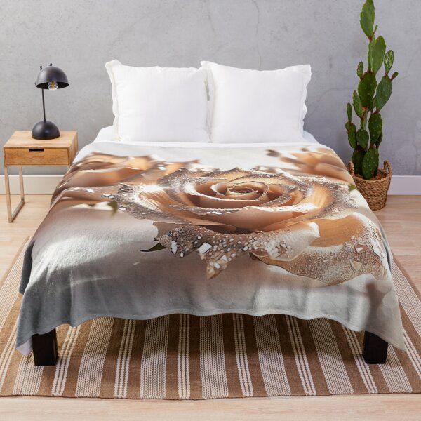 Item preview, Sparkling Champagne Gold Roses designed and sold by IntelliMindDesigns.
