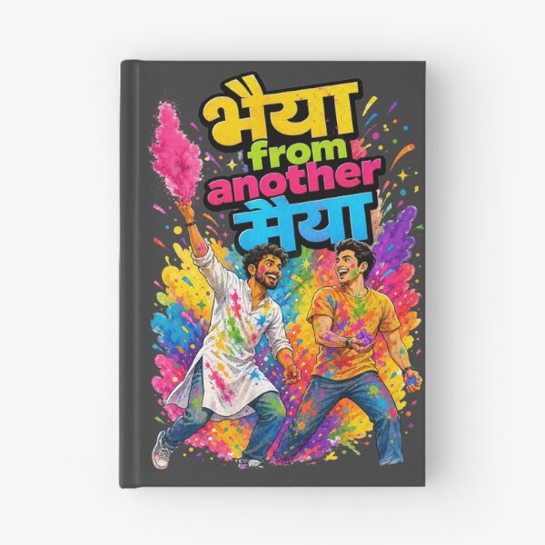 Item preview, Bhaiya from another Maiya - Indian Festivals / Festive Season | Quirky Hindi Theme Tshirt designed and sold by freezed-frames.
