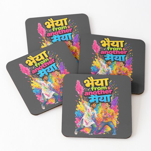 Item preview, Bhaiya from another Maiya - Indian Festivals / Festive Season | Quirky Hindi Theme Tshirt designed and sold by freezed-frames.