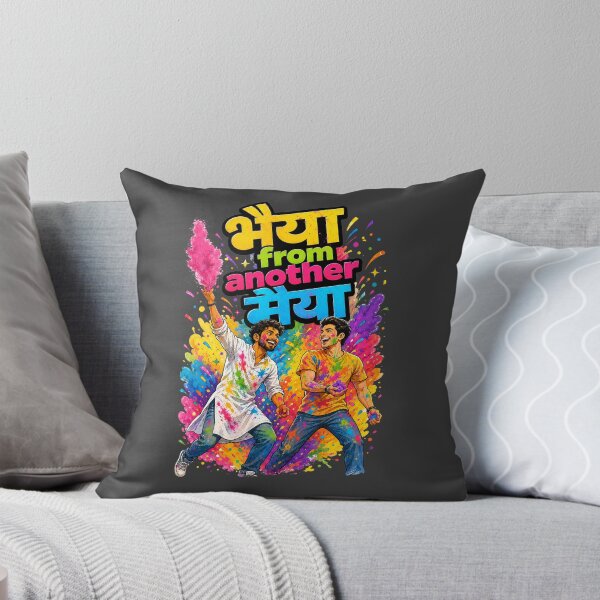 Item preview, Bhaiya from another Maiya - Indian Festivals / Festive Season | Quirky Hindi Theme Tshirt designed and sold by freezed-frames.