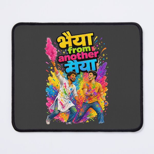 Item preview, Bhaiya from another Maiya - Indian Festivals / Festive Season | Quirky Hindi Theme Tshirt designed and sold by freezed-frames.