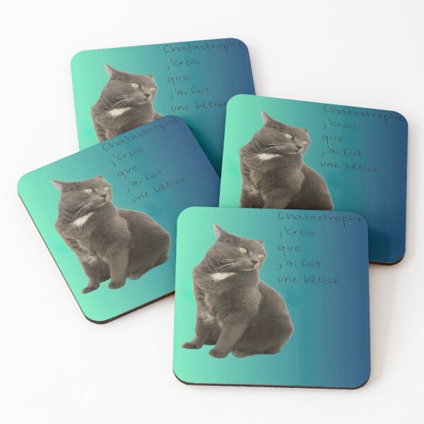 Item preview, surprised cat humor designed and sold by PHYLOA.