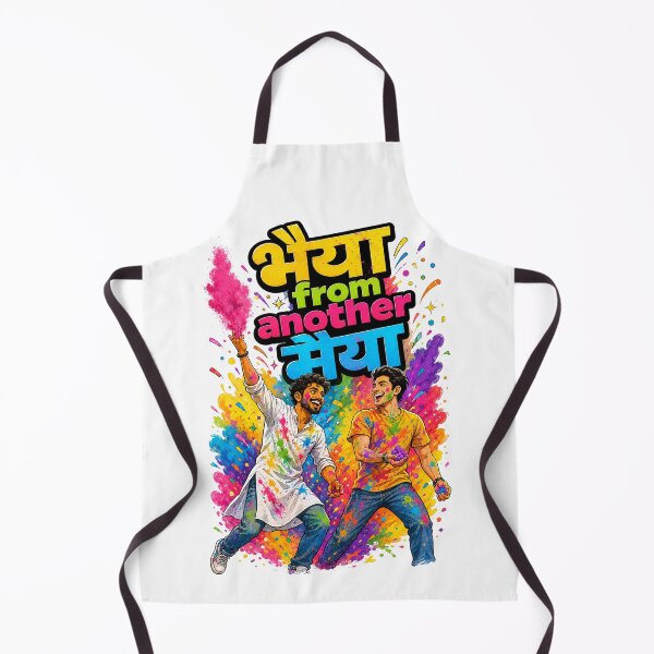 Item preview, Bhaiya from another Maiya - Indian Festivals / Festive Season | Quirky Hindi Theme Tshirt designed and sold by freezed-frames.