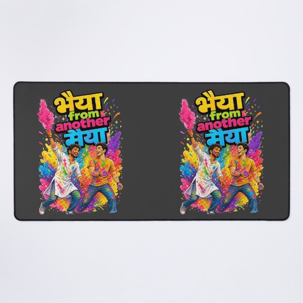 Item preview, Bhaiya from another Maiya - Indian Festivals / Festive Season | Quirky Hindi Theme Tshirt designed and sold by freezed-frames.