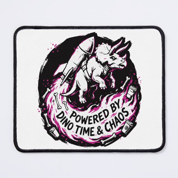 Item preview, Powered by Dino Time and Chaos Funny Triceratops designed and sold by XYZ LAB by Jesuperman.