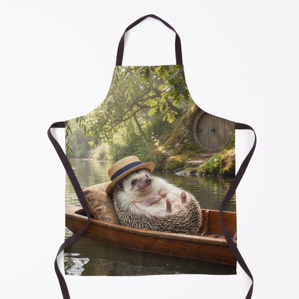 Item preview, Hedgehog Daydreams on the River designed and sold by Tridentulus.