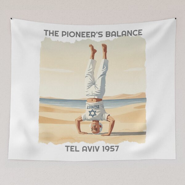 Item preview, The Pioneer’s Balance – Tel Aviv 1957 designed and sold by HeHeStudio.