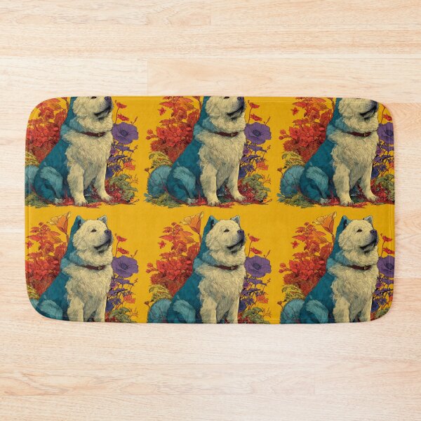 Item preview, Flower power Chow chow puppy dog designed and sold by MendaciousMina.