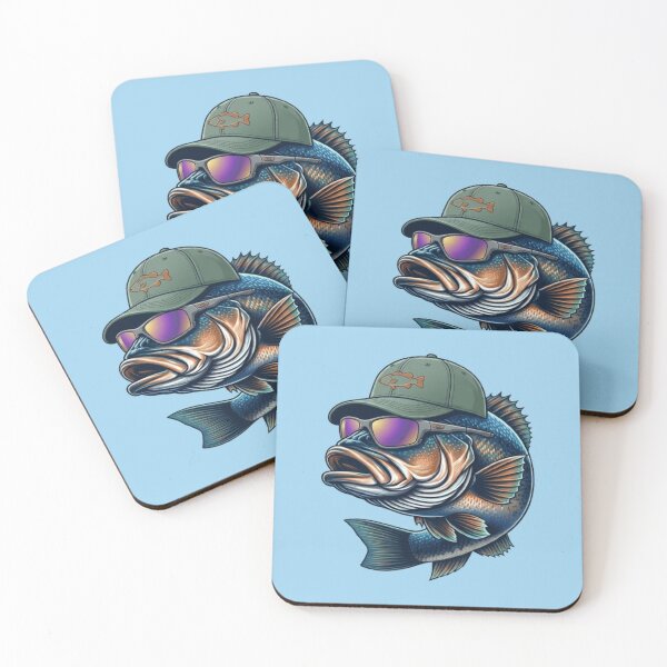 Item preview, Cool Bass – Fishing Culture Art designed and sold by Dogandesighn.