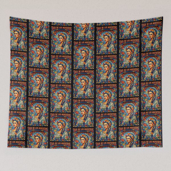 Item preview,   Frida Kahlo Day of the Dead Celebration designed and sold by TeeARTHY.