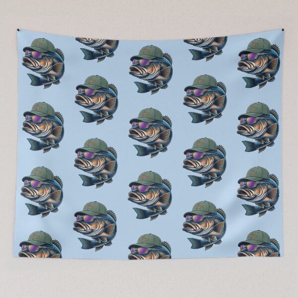 Item preview, Cool Bass – Fishing Culture Art designed and sold by Dogandesighn.