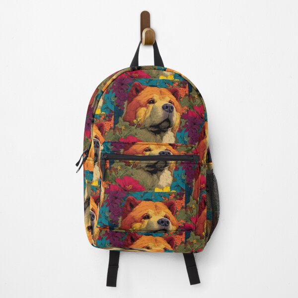 Item preview, Flower power Chow chow puppy dog designed and sold by MendaciousMina.