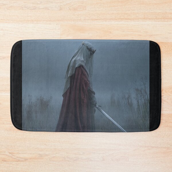 Item preview, Veiled Crimson Female Knight in the Fog designed and sold by Shannon Hilson.