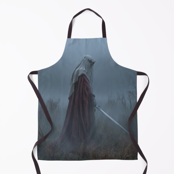 Item preview, Veiled Crimson Female Knight in the Fog designed and sold by Shannon Hilson.