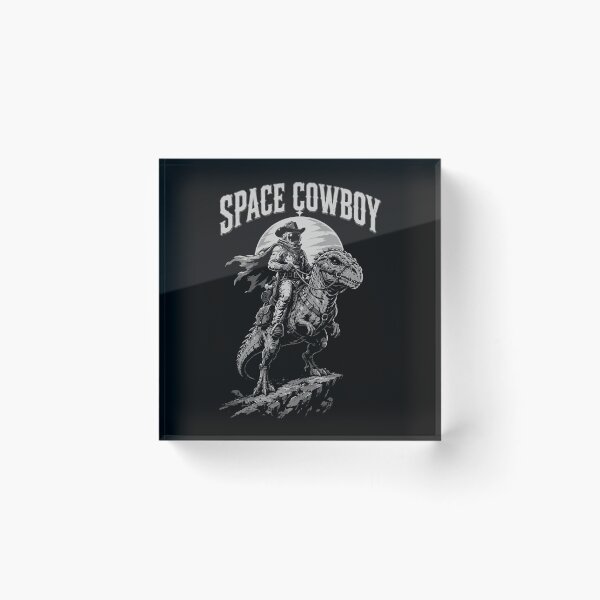 Item preview, Space Cowboy Riding Dinosaur designed and sold by CamaleonDesigns.