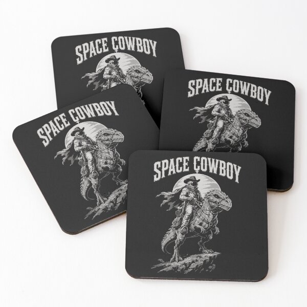Item preview, Space Cowboy Riding Dinosaur designed and sold by CamaleonDesigns.