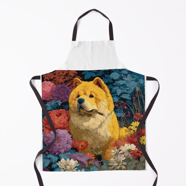 Item preview, Flower power Chow chow puppy dog designed and sold by MendaciousMina.