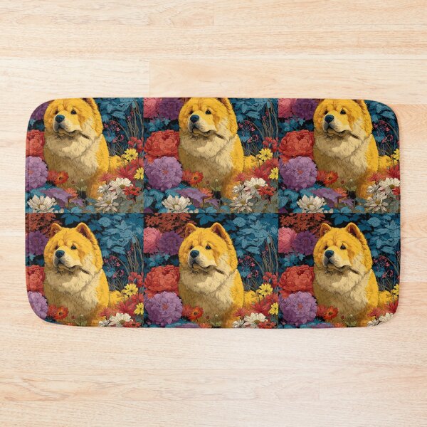 Item preview, Flower power Chow chow puppy dog designed and sold by MendaciousMina.