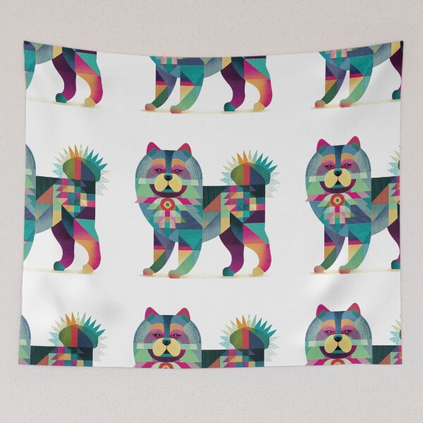 Item preview, Midcentury modern Chow chow puppy dog designed and sold by MendaciousMina.