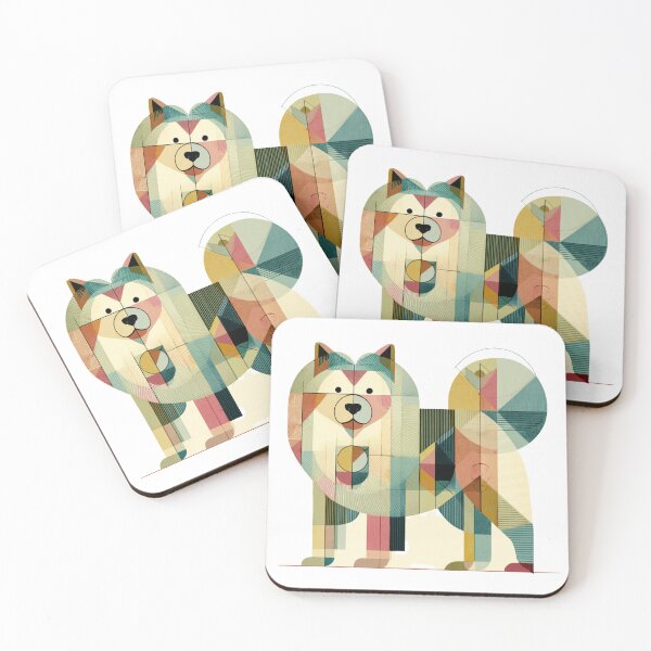 Item preview, Midcentury modern Chow chow puppy dog designed and sold by MendaciousMina.
