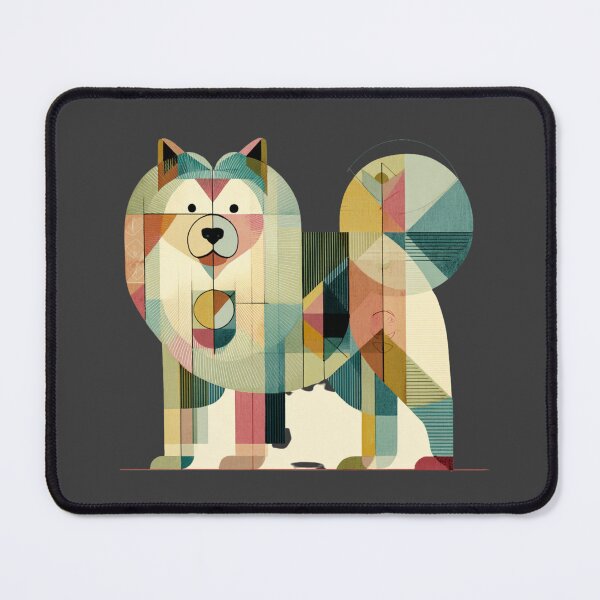 Item preview, Midcentury modern Chow chow puppy dog designed and sold by MendaciousMina.