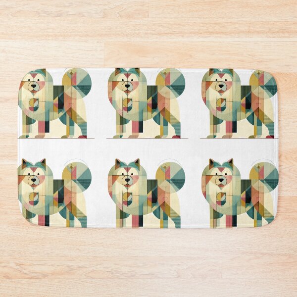 Item preview, Midcentury modern Chow chow puppy dog designed and sold by MendaciousMina.