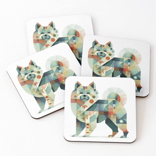 Item preview, Midcentury modern Chow chow puppy dog designed and sold by MendaciousMina.