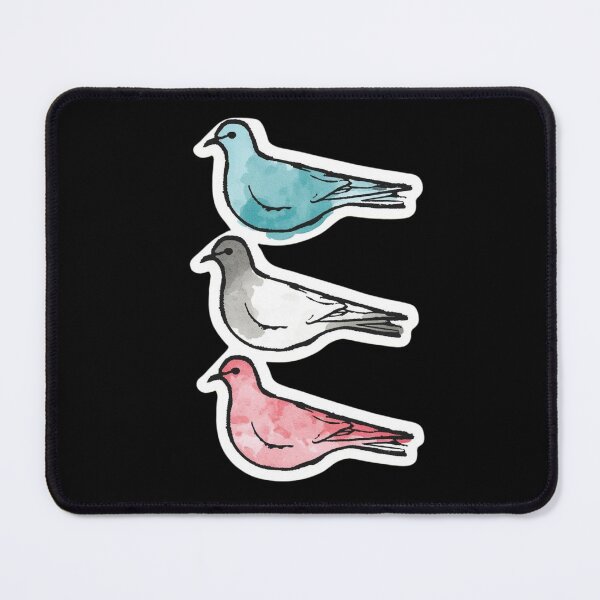Item preview, Three pigeons designed and sold by uunaa.