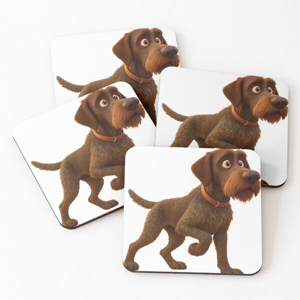 Item preview, German Wirehaired Pointer designed and sold by Mood Dogs Studio.
