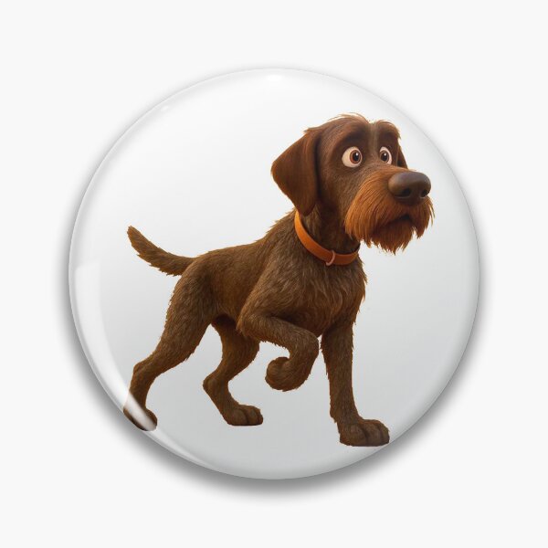 Item preview, German Wirehaired Pointer designed and sold by Mood Dogs Studio.