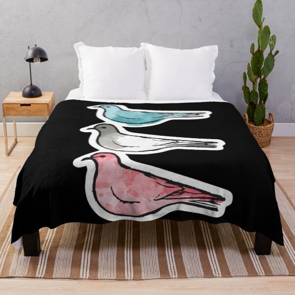 Item preview, Three pigeons designed and sold by uunaa.