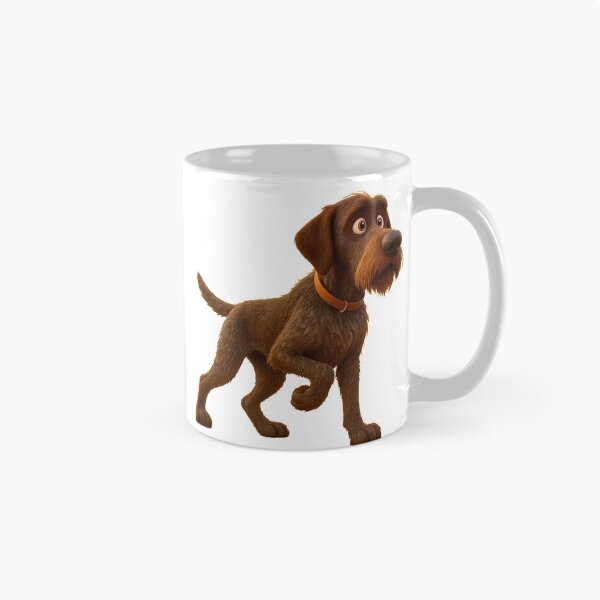 Item preview, German Wirehaired Pointer designed and sold by Mood Dogs Studio.