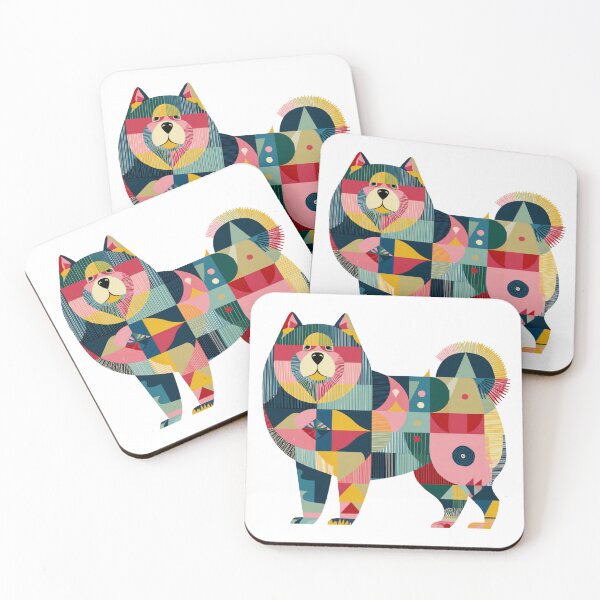 Item preview, Midcentury modern Chow chow puppy dog designed and sold by MendaciousMina.