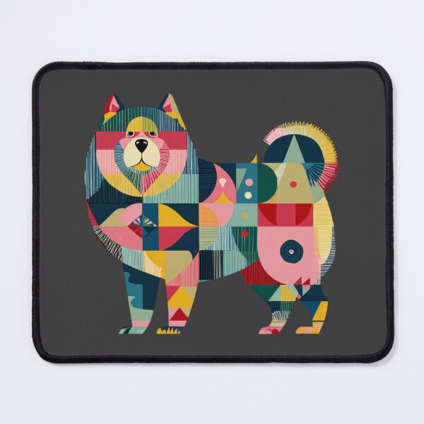 Item preview, Midcentury modern Chow chow puppy dog designed and sold by MendaciousMina.