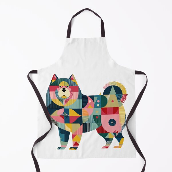 Item preview, Midcentury modern Chow chow puppy dog designed and sold by MendaciousMina.