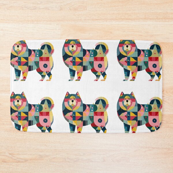 Item preview, Midcentury modern Chow chow puppy dog designed and sold by MendaciousMina.