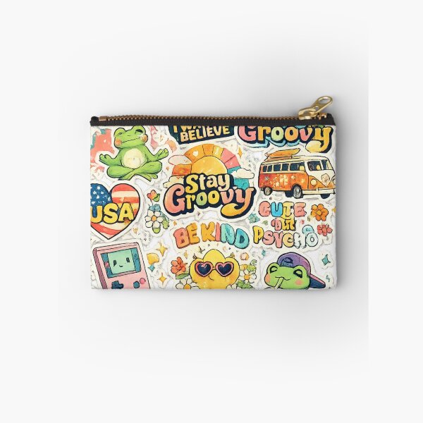 Item preview, 2026 Most Popular Stickers Collage | Retro Cute Aesthetic Vinyl Sticker Design designed and sold by TrCraftySticks.