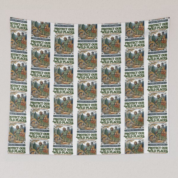 Item preview, Vintage smokey Bear Park Ranger designed and sold by TeeARTHY.