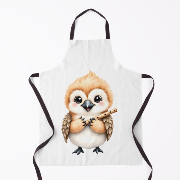 Item preview, Cute Baby Kookaburra Playing Flute designed and sold by Passionread.