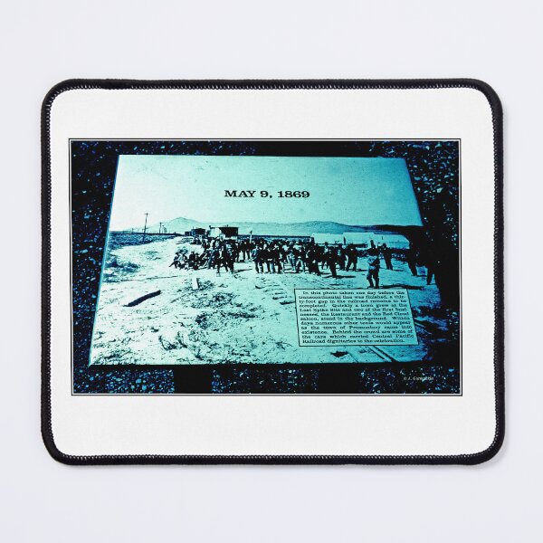 Item preview, Promontory, Utah, May 24, 1996, Weatherbeaten Tourist Sign, Golden Spike National Historical Park designed and sold by AMacGPhilly.