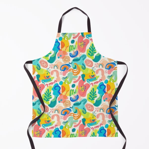 Item preview, abstract colourful summer pattern  designed and sold by Kate1art.