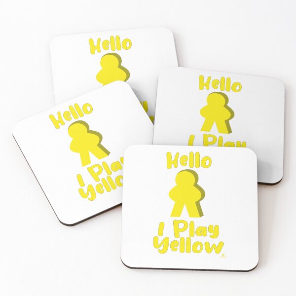 Item preview, Hello Yellow Fun Game Piece Choice designed and sold by mytshirtfort.