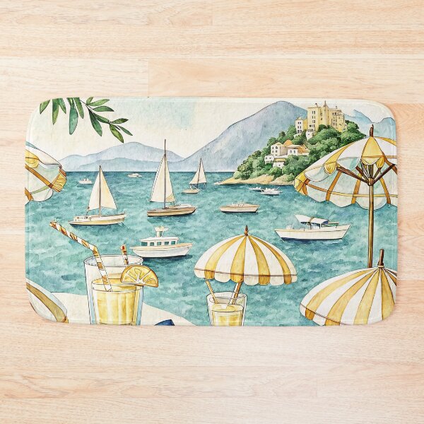 Item preview, Coastal Lemon Yacht Club designed and sold by Petal & Pattern Co.