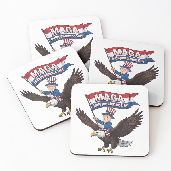 Item preview, Trump Riding Eagle , MAGA Independence Day - DrySmirk designed and sold by DrySmirk.