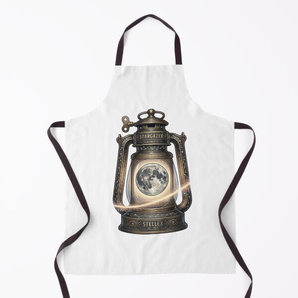 Item preview, Vintage Lantern with Full Moon Illustration designed and sold by JeevanStickers.