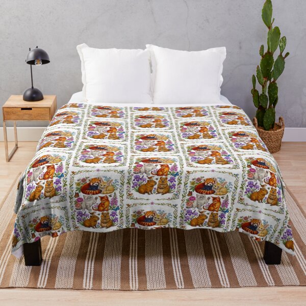 Item preview, Cute baby animals in Floral Garden Border designed and sold by TeeARTHY.
