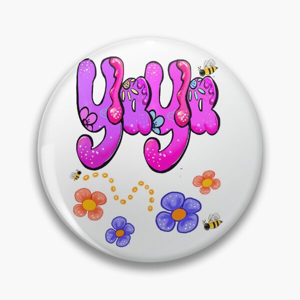 Item preview, Yaya Top 10 best personalised gifts  with flowers and bees- Girls womens grand mother Personalized Custom name Yaya  designed and sold by Artonmytee.