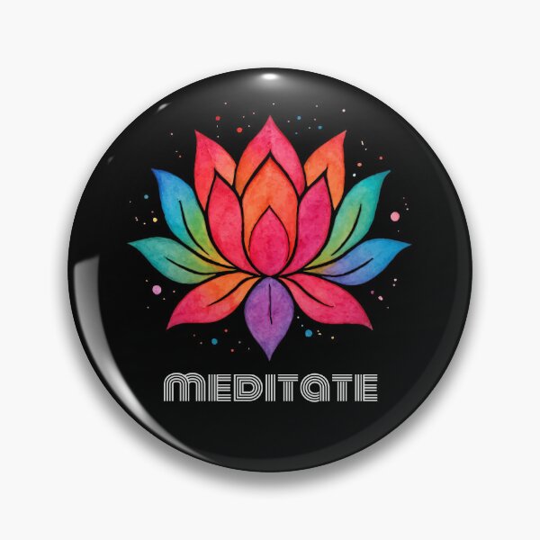 Item preview, Meditate Lotus designed and sold by cgrafix.