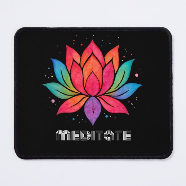 Item preview, Meditate Lotus designed and sold by cgrafix.