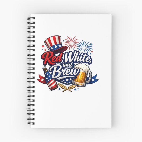 Item preview, Red White and Brew - Funny 4th of July Beer Patriotic designed and sold by Axivra.